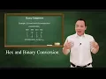 Hexadecimal and Binary Conversion