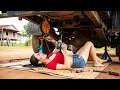 Download Lagu From a Dead Car to a Running Machine - Female CEO Restores an Old Abandoned Truck After Decades