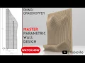 Mastering Parametric Wall Design for AutoCAD Grasshopper Rhino Tutorial