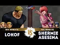 KOF XV ▰ LOKOF (Ryo/Benimaru/Yamazaki) 🆚 SHERMIE ASESINA (Athena/Leona/Shermie)🎞️ FT 10 - Part Final