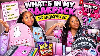Is your School Backpack and Emergency kit ready? 👀 LET’S PACK MINE 🎒