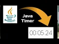 How to make timer in java must watch