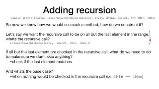 Recursion -