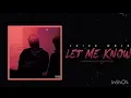 Let me know (I wonder why) (clean version)
