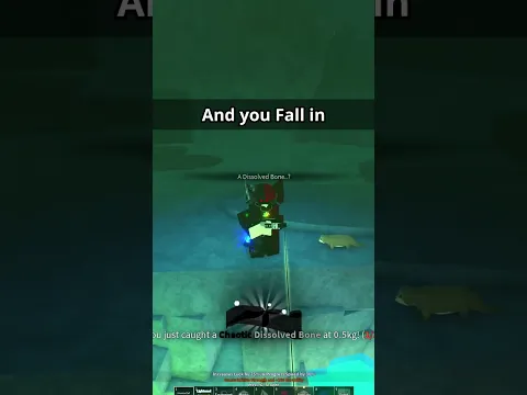Fishing In a Brine Pool be like💀: #roblox #fisch