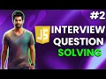 Interview Question Javascript Reverse a String