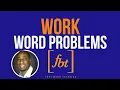 Work Word Problems Part 1 WP10 0 fbt Work Problems