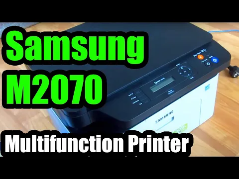 Download MP3 Samsung M2070 Multifunction Laser printer (Unboxing, Quick Review)