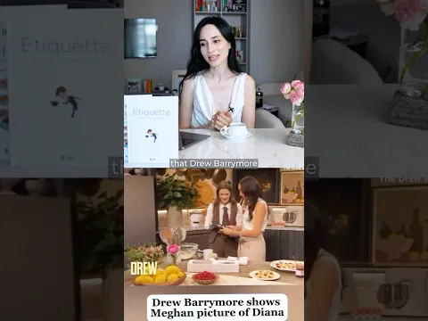 Body language analysis: Meghan Markle on The Drew Barrymore Show #meghanmarkle #etiquette