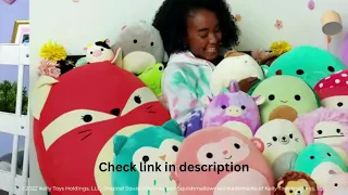 Squishmallows Original 20-Inch Pyle Purple Mushroom - Jumbo Ultrasoft Jazwares Plush