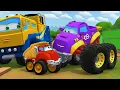Lagu Learn with Chuck \u0026 Friends | Commercial Trucks/Rowdy The Rockstar | Cartoon for Kids