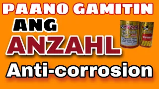 paano gamitin ang anzahl anti corrosion matibay para sa kalawang