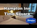 NYC Hotel Room With Million Dollar Views Hampton Inn Time Square Room Tour 2506