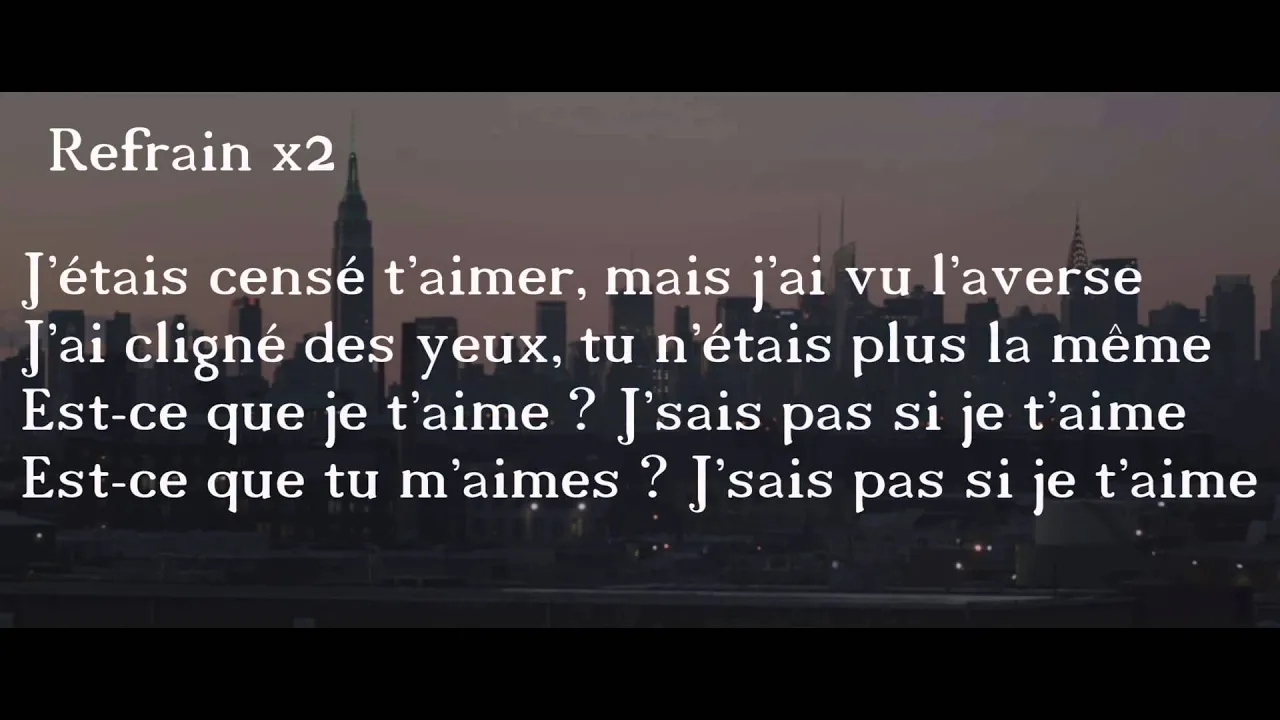 Maître Gims - Est-ce que tu m'aimes - Lyrics + Free Download