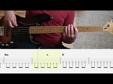 Download MP3 Djo - End of Beginning (Bass cover) (Play along TABS + pdf)