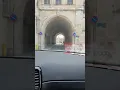 Driving through the Old City of Jerusalem