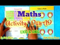 Maths Activity Day-19 LKG UKG Easy Math Worksheet