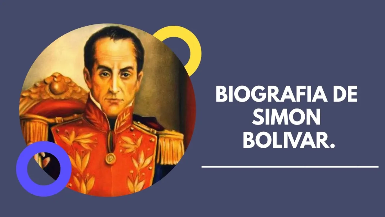 BIOGRAFIA DE SIMON BOLIVAR.