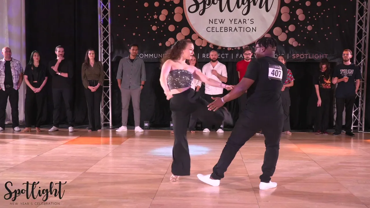 Spotlight New Year's Celebration 2024/2025 Advanced Strictly Swing David James & Kayla Coghlan