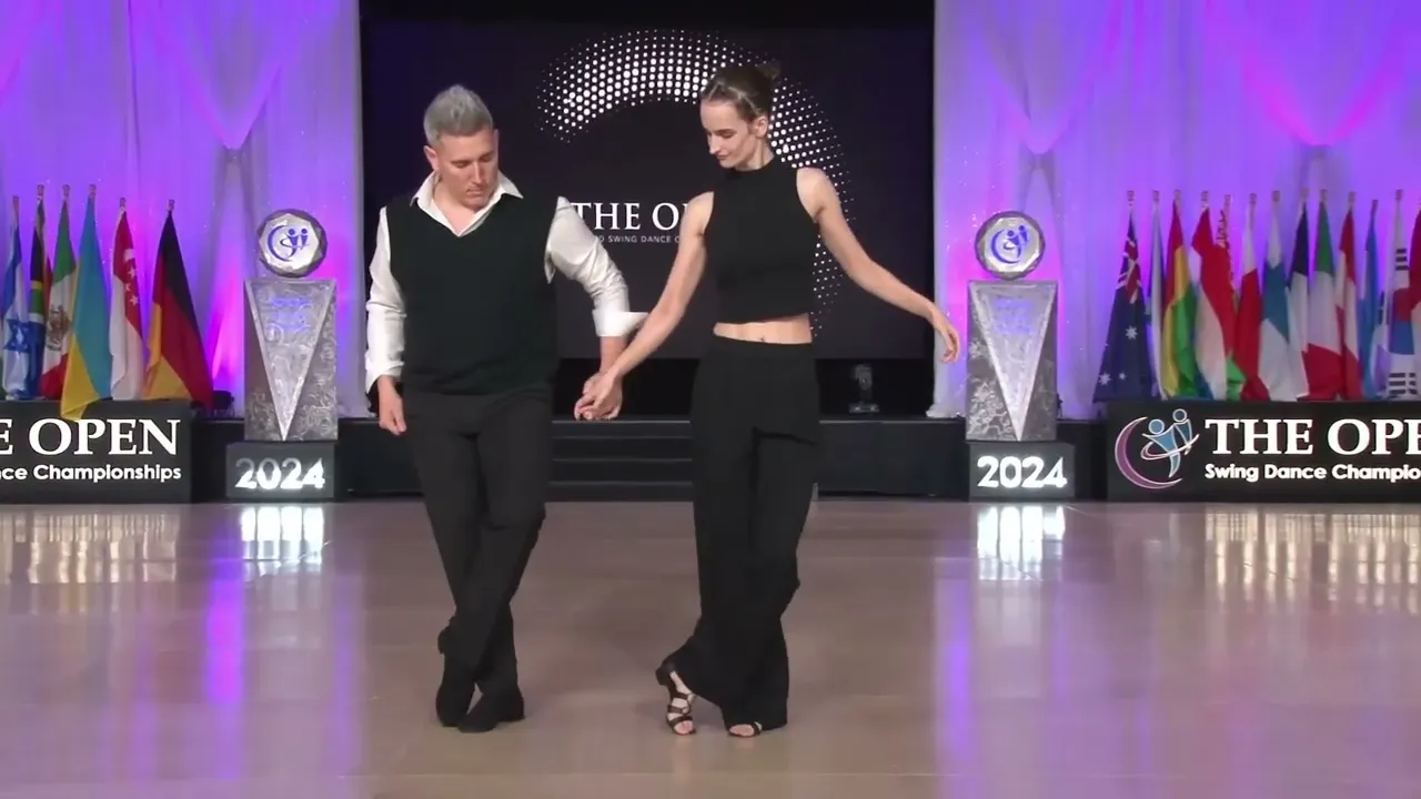 Brennar Goree and Bryn Anderson - 4th Place Strictly Swing - Champions - The Open 2024
