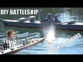 GIANT DIY RC Battleships with fireworks