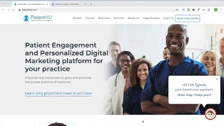 How to register in to the PatientMD Doctor portal