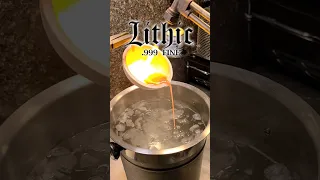 Refining And Pouring Gold Preciousmetals Art Science 