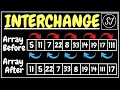 Program to interchange the adjacent elements of the array java ICSE X class 10 Semester 2