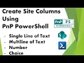 PnP PowerShell - Part 1