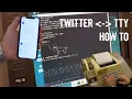 Tweeting from the Teletype How To