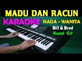 Download Lagu MADU DAN RACUN - Bill & Brod | KARAOKE Nada Cewek / Wanita , HD