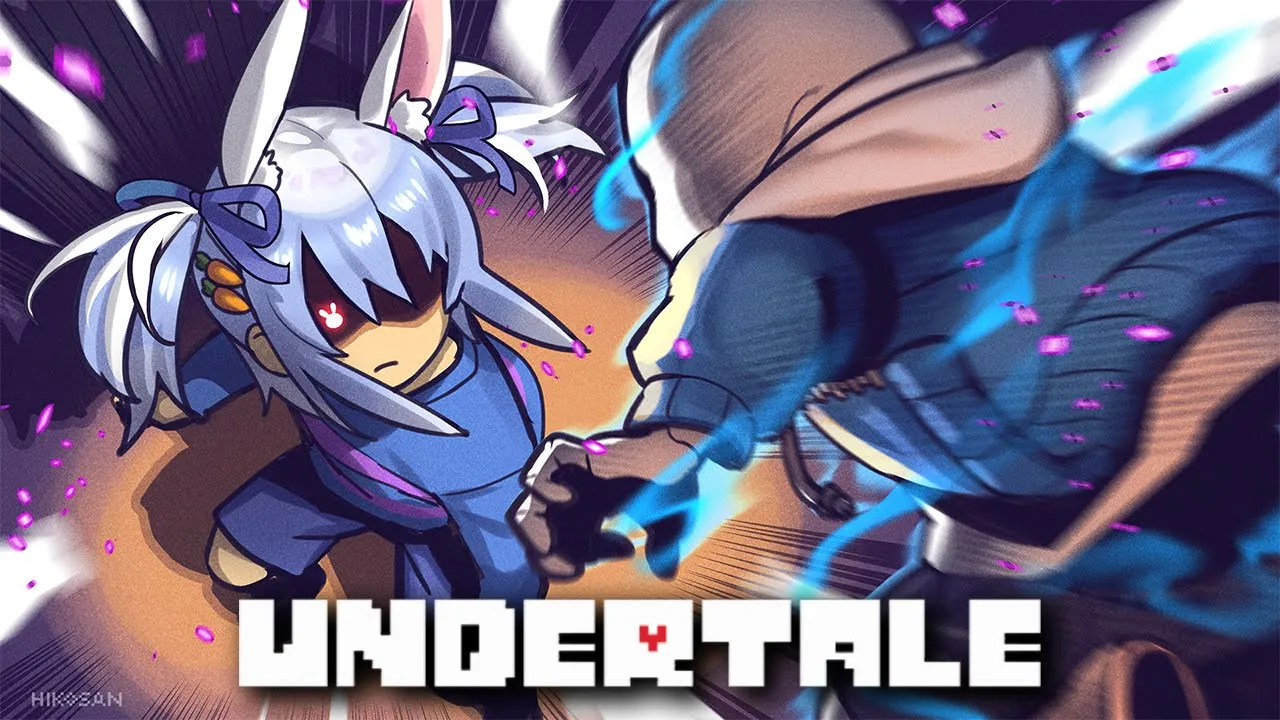 【Undertale】逃げ続けていたGルートを本当に絶対にクリアする！！！ぺこ！【ホロライブ/兎田ぺこら】