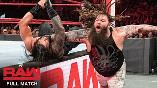 FULL MATCH Roman Reigns Vs Bray Wyatt Raw Feb 5 2018 