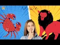 Cancer and Leo Love Compatibility Leo and Cancer Relationship Urdu Hindi Astrology