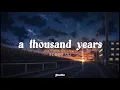 Download Lagu James Arthur - A thousand years (speed up)