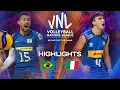 Download Lagu Brazil 🇧🇷 vs. Italy 🇮🇹 - Highlights | Week 2 | Men's VNL 2025