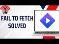 Stremio Fail to Fetch Fixed 2025 Quick Easy Solution