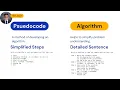 Flowchart And Algorithm Sample Problems Tagalog