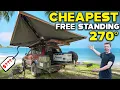 Buying the CHEAPEST 270 free standing AWNING