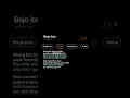 Download Lagu bojo loro lirik #tiktok #shorts #viral #lirik $#music