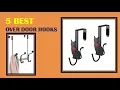 Top 5 Over Door Hooks - Best Over Door Hooks Reviews 2021