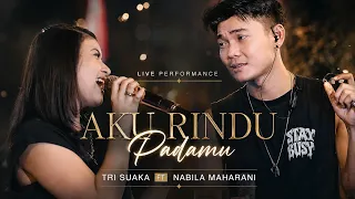 Bikin Iri Penonton Yang Jomblo | Aku Rindu Padamu - Evie Tamala (Live) Tri Suaka, Nabila