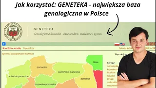 Jak korzystac GENETEKA