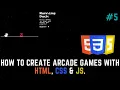 How To Create Arcade Game With HTML CSS JS Running Duck
