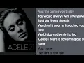 Download Lagu set fire to the rain -ADELE, but i set fire to the rainn #spotify #lyrics #songs #youtube #video