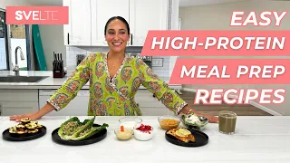 EASY High Protein MEAL PREP Recipes Go-To Anti Inflammatory Weight Loss Recipes