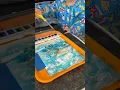 Winter Secret Watercolors Simple crayon resist art project for kids
