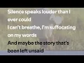 Joshua Bassett: Biting My Tongue (karaoke)
