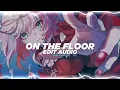 On the floor - Jennifer lopez ft. Pitbull [edit audio]