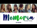 GFRIEND 여자친구 " Memoria (KOREAN VER.) " Lyrics (ColoCoded/ENG/HAN/ROM)